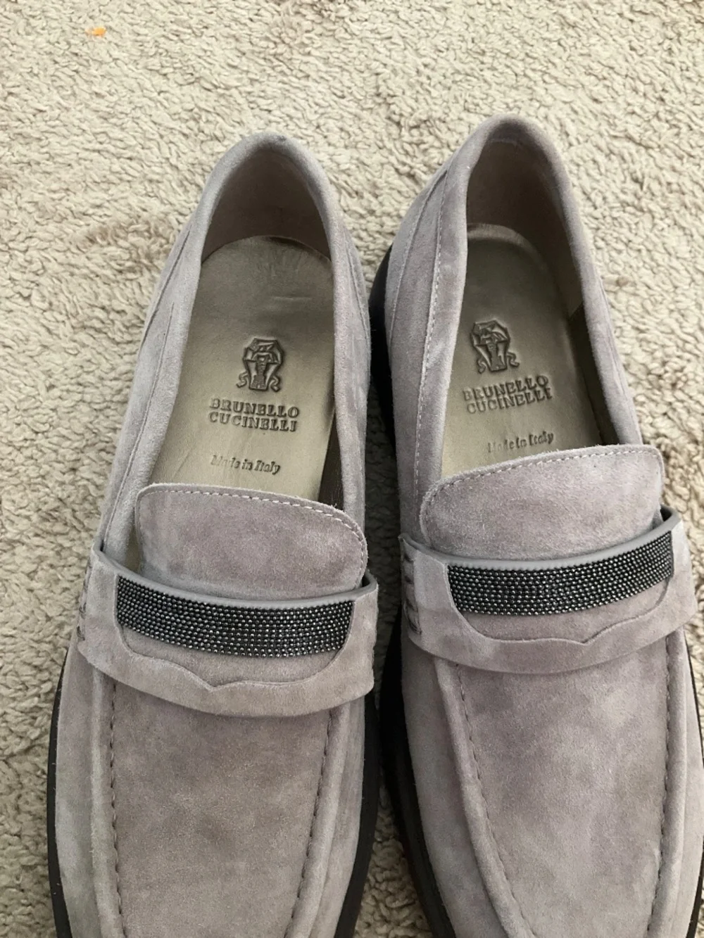 Monili Trim Loafer (Women) Brunello Cucinelli